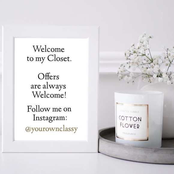 Other - Welcome to my Closet!